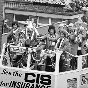 Home Coming, Ipswich, Sunday 7th May 1978. After Ipswich Town 1-0 Arsenal, FA Cup Final