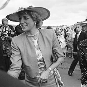 HRH Princess Diana, The Princess of Wales, (left) and HRH The Duchess of York