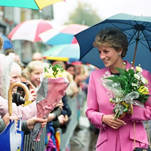 HRH The Princess of Wales at Edwards Trust in Edgbaston
