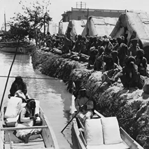 Indian troops seen here on the banks of the Shatt al