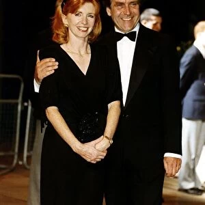 Jane Asher actress with artist Gerald Scarfe
