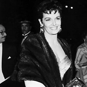 Jane Russell actress at Royal Film Performance 1954
