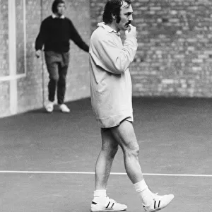 Jimmy Greaves getting fit for Tottenham Hotspurs v Feyenoord benefit match at White Hart