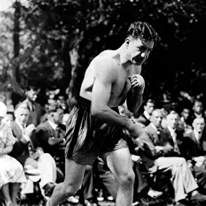 Jock McAvoy, British middleweight boxer who fought from 1927 to 1945 March 1936 P012386