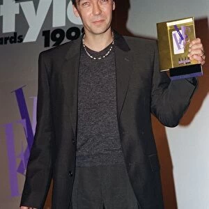 John Hannah Actor September 98 At the Elle Awards holding award he received for