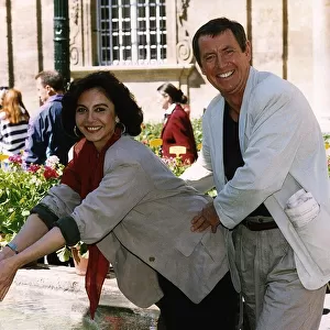 John Nettles actor with Therese Liotard dbase A©Mirrorpix