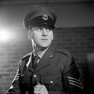 John Thaw June 1966 Actor aged 24 years old starring as Sgt John Mann in