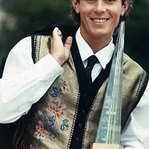 Jonathon Morris Actor Voted Britains Best Dressed Man September 1989