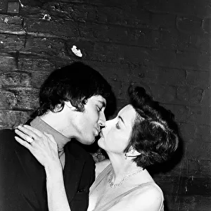 Judy Garland and Mickey Deans. January 1969