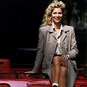 Kate Vernon Actress who stars in soap series lovejoy