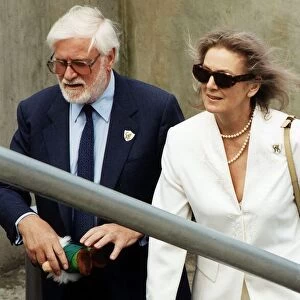 Ken Bates Chairman of Chelsea Football Club arriving at the FA Cup Final with unknown