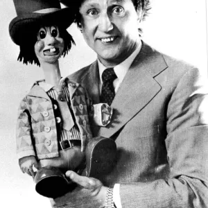 Ken Dodd with one of the Diddy Men Circa 1982