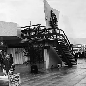 Kingstanding Shopping Centre, Kingstanding, Birmingham, 26th July 1966