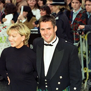 Kirsty Young and Kenny Logan attend the premiere of Braveheart in Stirling, Scotland