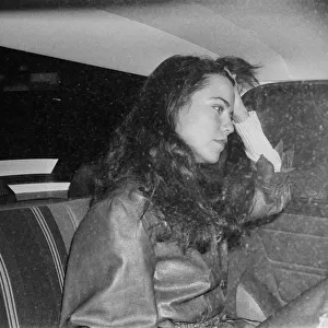 Koo Stark, Actress pictured outside her London Flat this evening