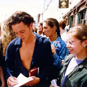 Lead singer Matthew Pateman of Bad Boys Inc meets the groups