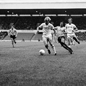 Leeds United 1 v. Sunderland 0. Division 1 Football. October 1981 MF04-06-002