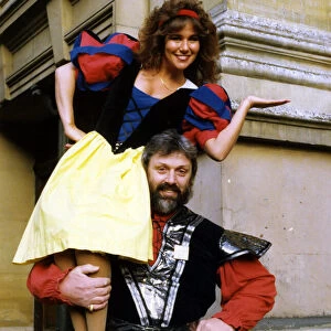 Linda Lusardi who stars in the pantomime Snow White and the Seven Dwarfs