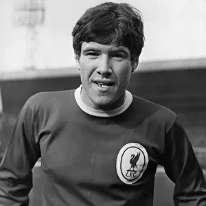 Liverpool footballer Emlyn Hughes in his earlier days. Circa 1967