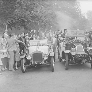 London to Paris car race September 1953 40th Anniversary of the Salon de l