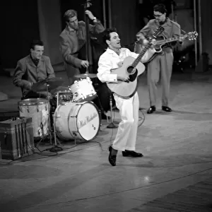 Lonnie Donegan performing. c. October 1966