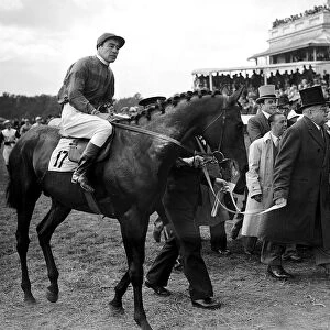 My Love after winning The Derby at Epsom - June 1948