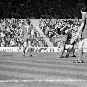 Manchester City 0 v. Liverpool 5. April 1982 MF06-25-015 Local Caption Division 1