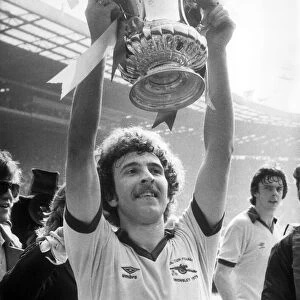 Manchester United 2 v. Arsenal 3, Alan Sunderland with the FA Cup, 12th May 1979