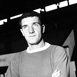 Manchester United football player Billy Foulkes at Old Trafford Circa 1971
