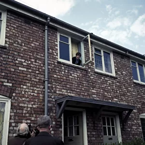 Manchester United footballer George Best at his digs in Manchester May 1968