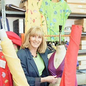 Marion Donaldson, Fashion Designer, pictured at clothing factory in Candleriggs, Glasgow