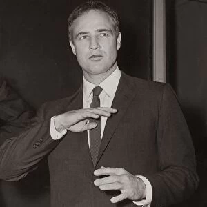 Marlon Brando, February 1964