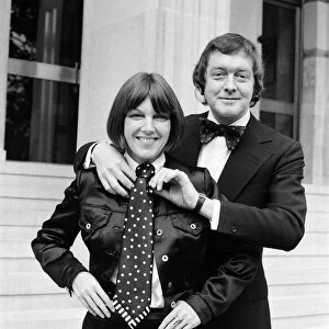 Mary Quant launched her new range of neckwear at the Savoy Hotel in London