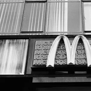 McDonalds restaurant, in the west end of London. 11th January 1981