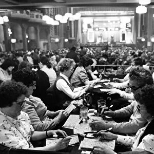 Mecca Bingo hall, Eglinton Street, Glasgow. 24th May 1981