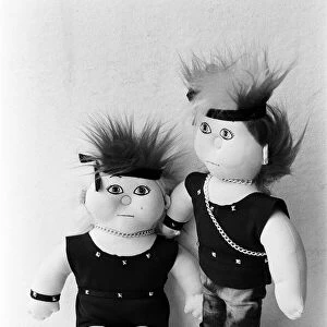 Two members of the Cabbage Patch dolls, the "Punker Baby Gang". 25th July 1984