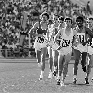 Mens 1500 metres final at the 1980 Summer Olympics in Moscow 1st August 1980
