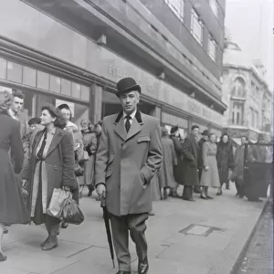 Mens Fashion Edwardian Style Swagger Coat DM 01 / 4 / 1952