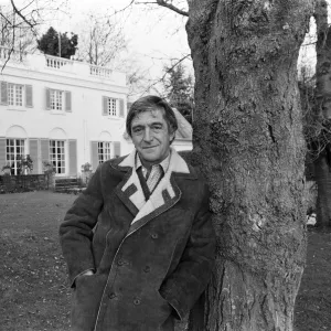 Michael Parkinson at home in Berkshire. 14th February 1981