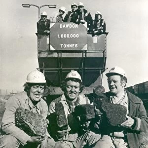 Miners (left to right) Eric Jones, Laurie Dixon, Ray Johnson