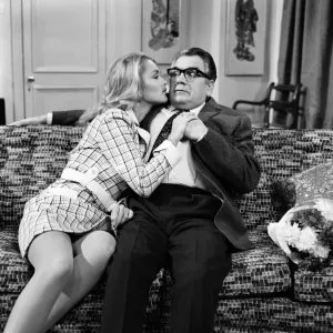 Harry Worth Gets First Girlfriend in 100th Episode Print Harry Worth Gets First Girlfriend in 100th Episode Print