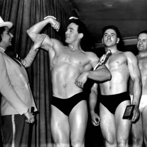 1951 Mr Britain Event Print featuring Hubert Thomas 1951 Mr Britain Event Print featuring Hubert Thomas