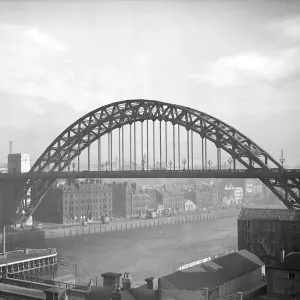 The Tyne Bridge Print: A Compression Arch Bridge spanning the River Tyne The Tyne Bridge Print: A Compression Arch Bridge spanning the River Tyne