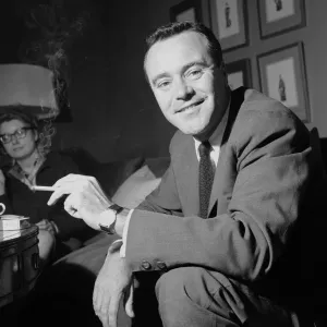 Jack Lemmon at the Mayfair Hotel, London, July 1960 Print Jack Lemmon at the Mayfair Hotel, London, July 1960 Print
