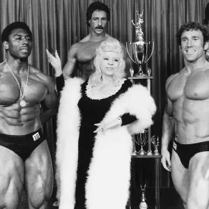Mae West at Mr. America Contest Print, August 1977 Mae West at Mr. America Contest Print, August 1977
