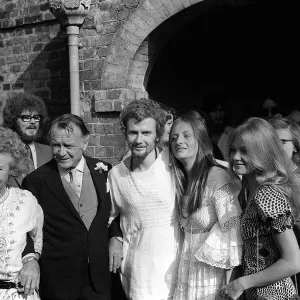 John Mills with Family at Son's Wedding Print, 1971 John Mills with Family at Son's Wedding Print, 1971