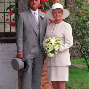 Dame Judi Dench Print - As Time Goes By Wedding Scene 1993 Dame Judi Dench Print - As Time Goes By Wedding Scene 1993