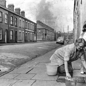 Señora Alice Huntley que ha vivido en 51 Wimborne Street, Splott, Cardiff. Señora Alice Huntley que ha vivido en 51 Wimborne Street, Splott, Cardiff.