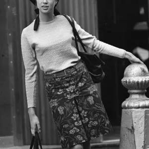 Patti Boyd Model Wearing Beret Print 1964 Patti Boyd Model Wearing Beret Print 1964