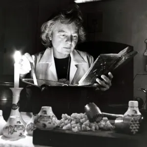Witchcraft - Housewife Mixing Love Potion Print, 03/12/1976 Witchcraft - Housewife Mixing Love Potion Print, 03/12/1976